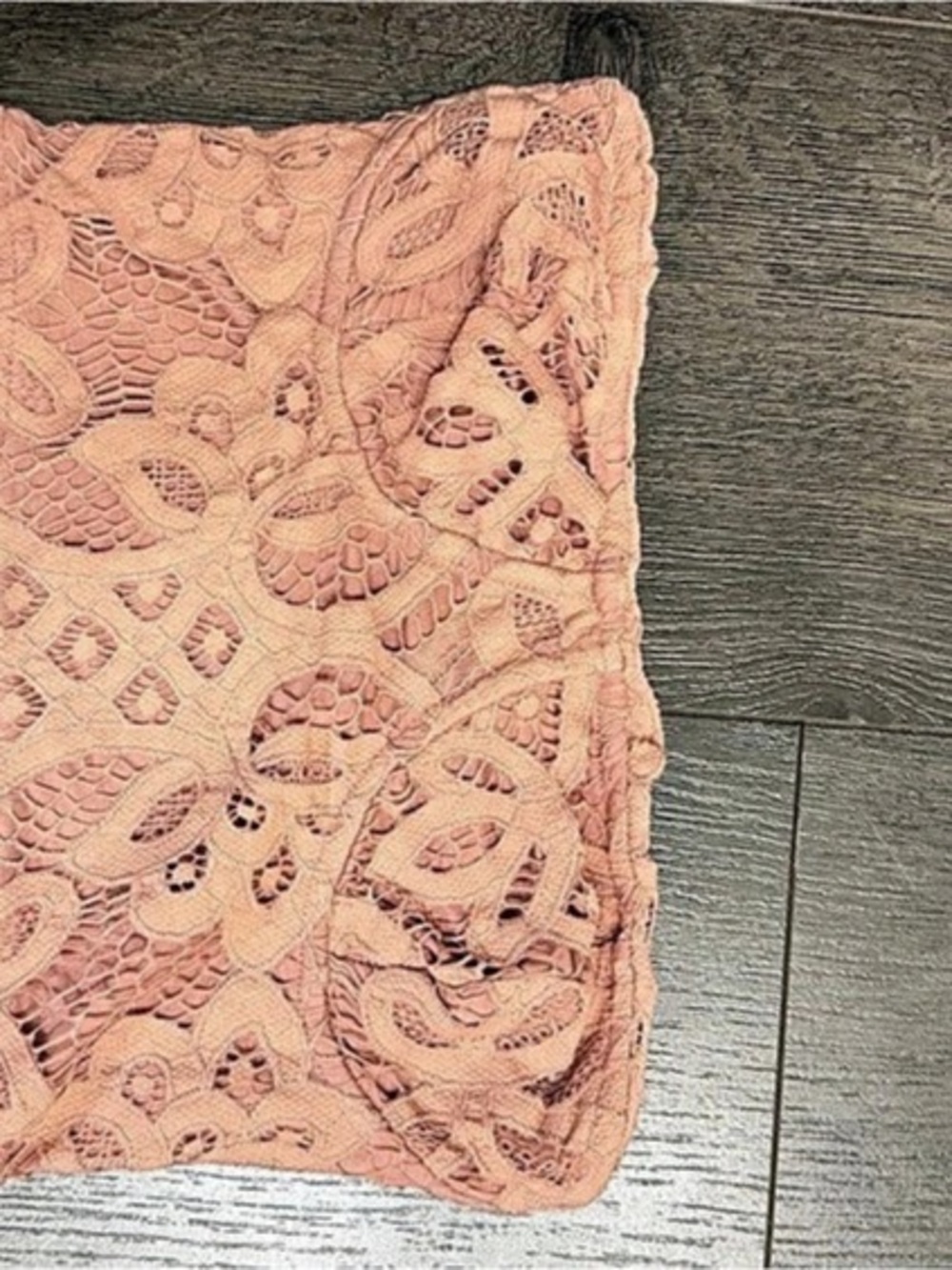Free People Pink Lace Crop Top Size XS/S
